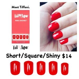 Red Aspen Tulips for Tiffani Red Nail Dashes